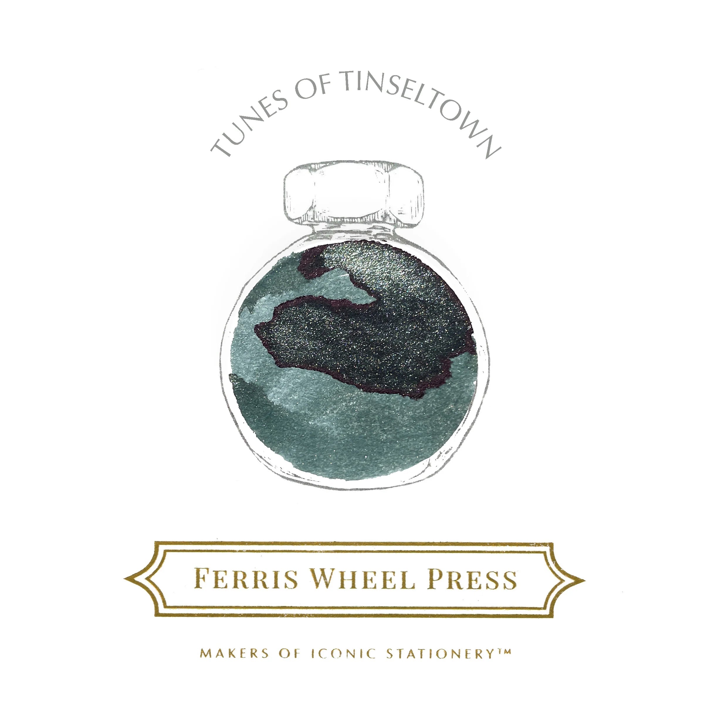 Flacon d'encre FERRIS WHEEL PRESS - Everyday Ink - Tunes of Tinseltown (38ml) - 