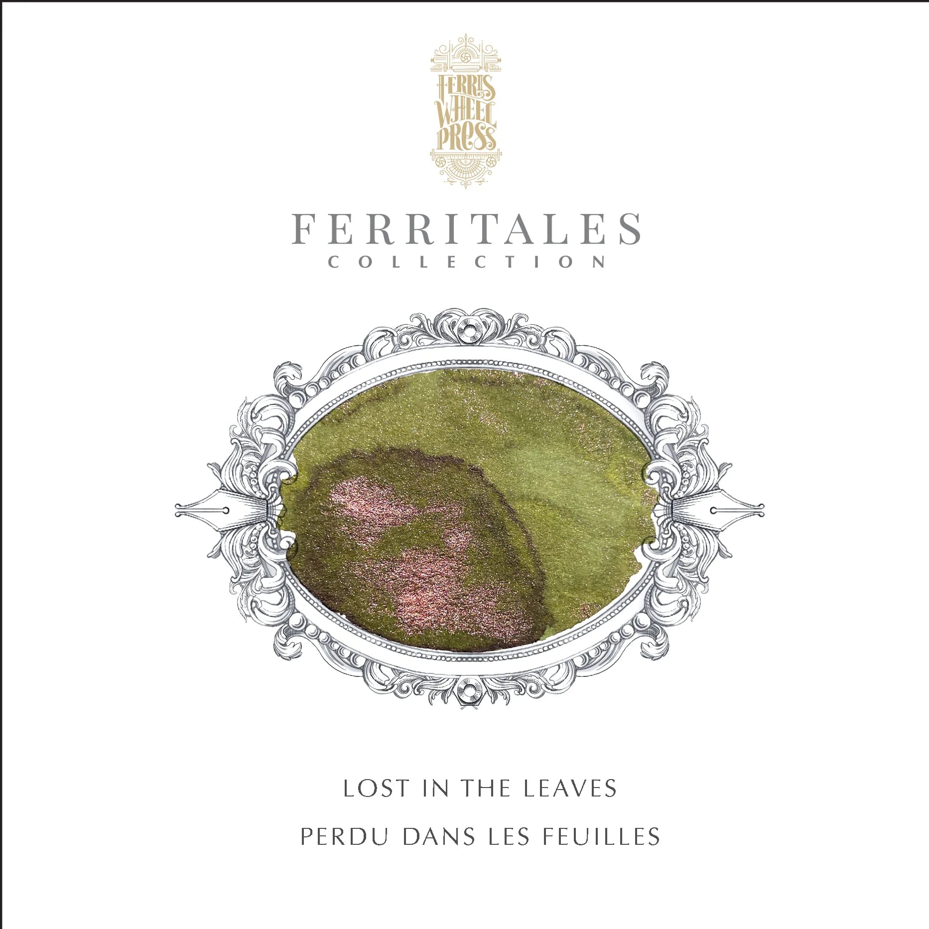 Flacon d'encre FERRIS WHEEL PRESS - FerriTales - Bestiary Series | Lost in the Leaves (20ml) - 
