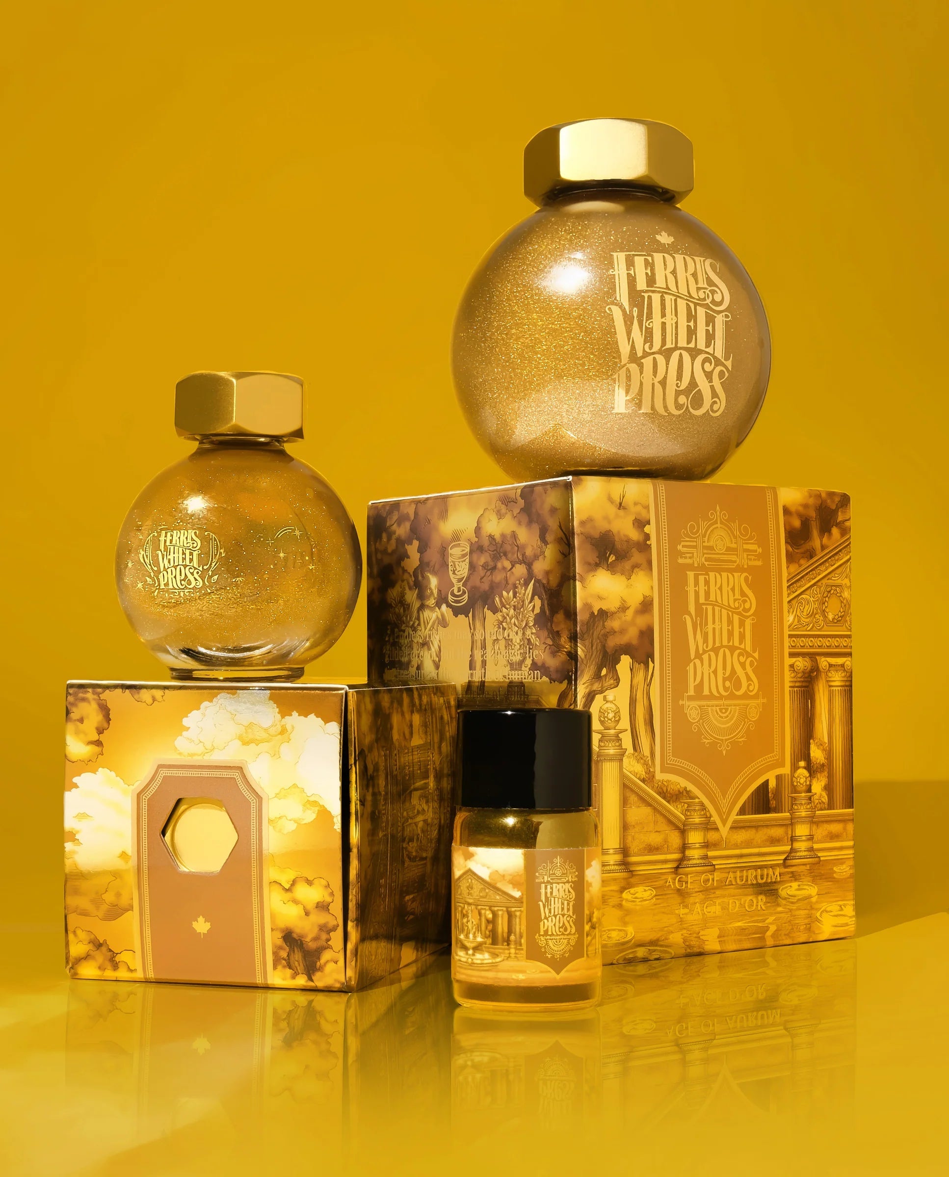 Flacon d'encre FERRIS WHEEL PRESS - FerriTales - King Midas | Age of Aurum (20ml) - 