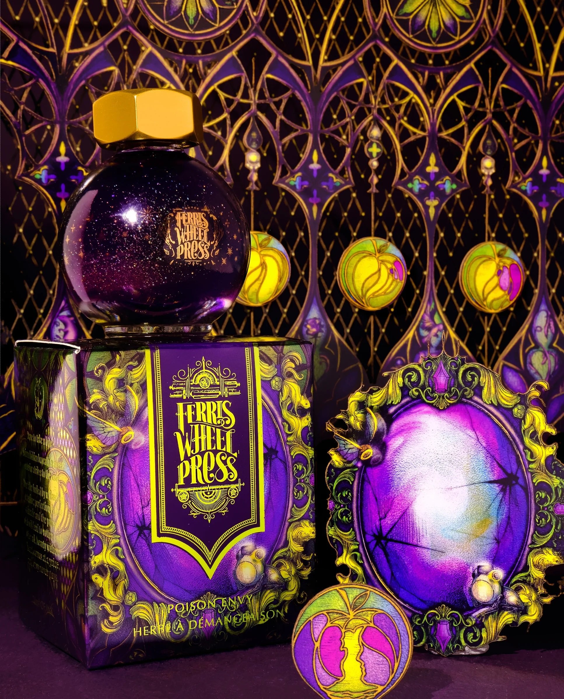Flacon d'encre FERRIS WHEEL PRESS - FerriTales - Once Upon a Time | Poison Envy (20ml) - 