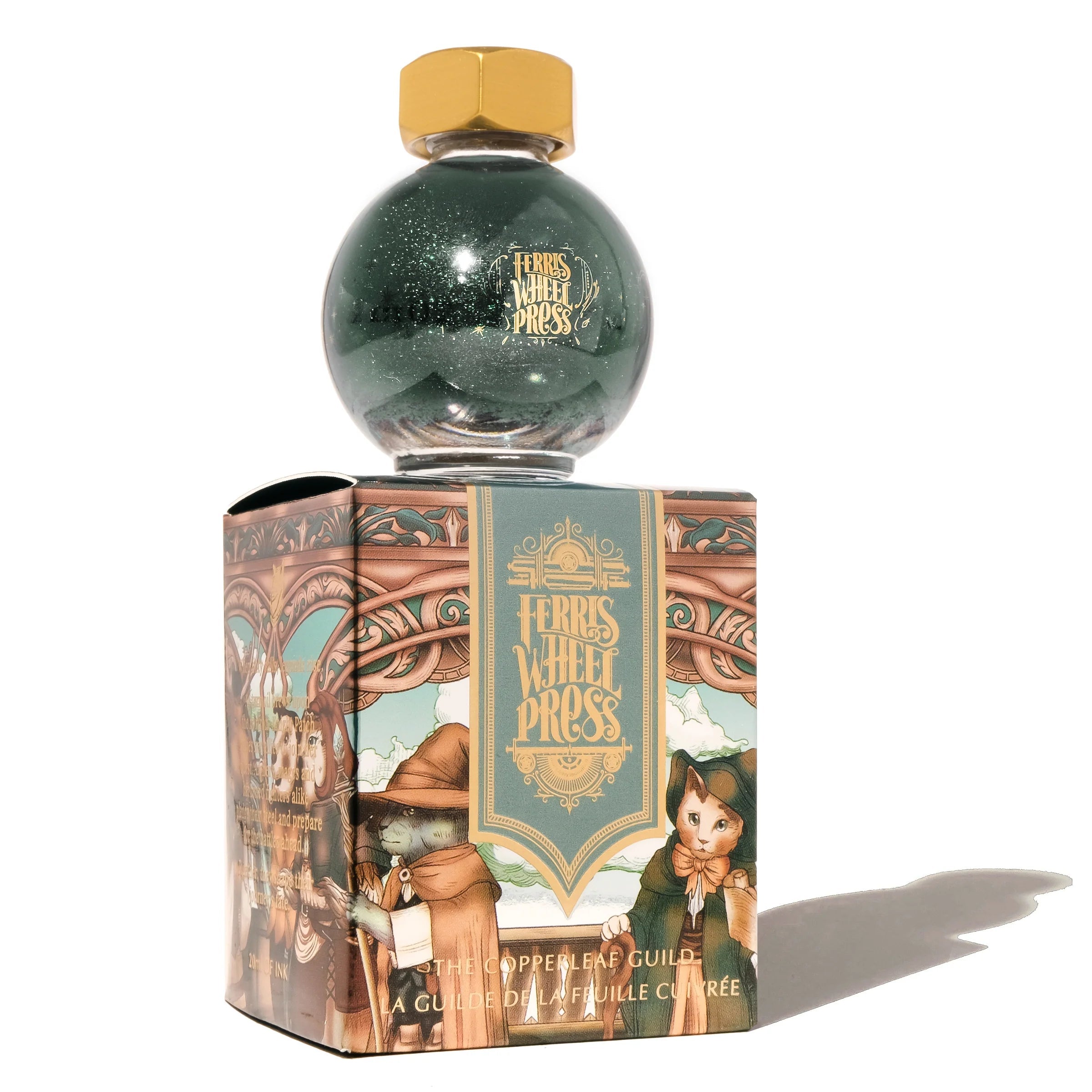 Flacon d'encre FERRIS WHEEL PRESS - FerriTales - The Book of Knights Series | The Copperleaf Guild (20ml) - 