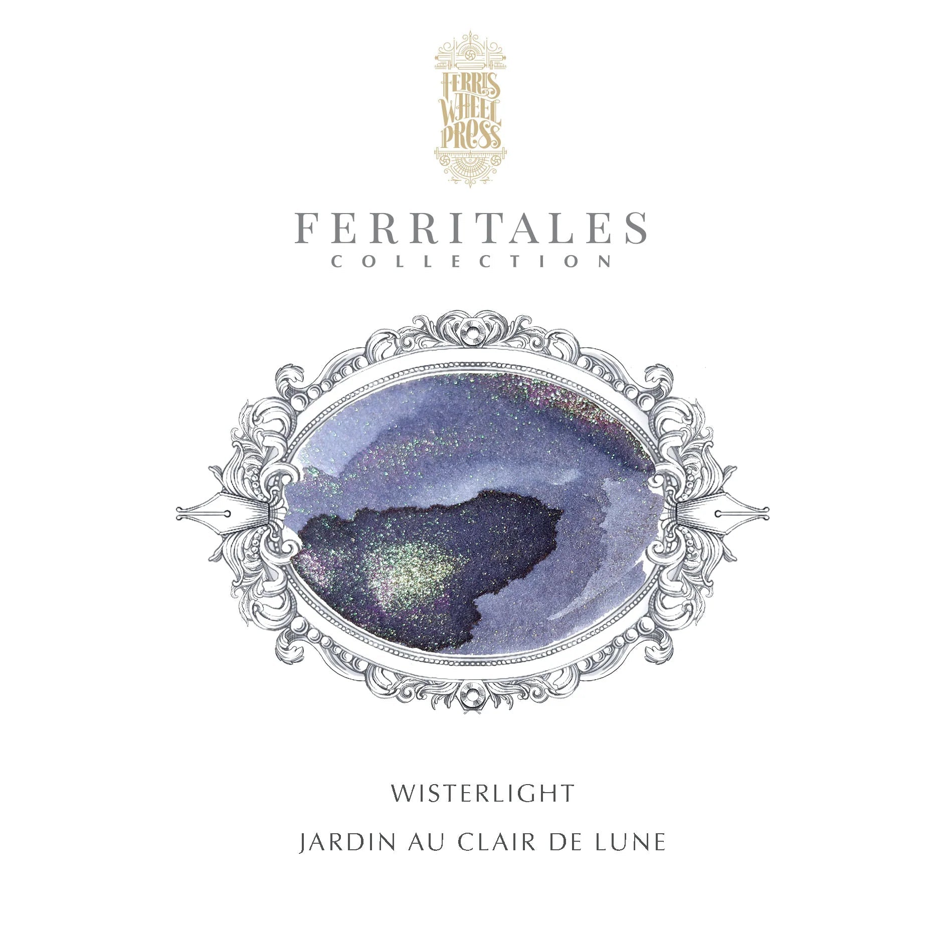 Flacon d'encre FERRIS WHEEL PRESS - FerriTales - The Book of Knights Series | Wisterlight (20ml) - 