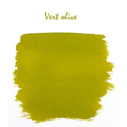 Flacon d'encre JACQUES HERBIN - Encre d'écriture - Vert Olive (30ml) - 30 ml - 3188550130365
