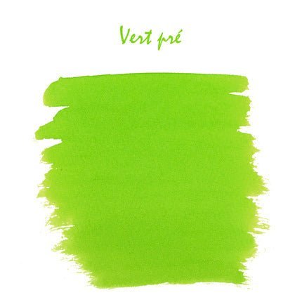 Flacon d'encre JACQUES HERBIN - Encre d'écriture - Vert Pré (10ml) - 10 ml - 3188550115317