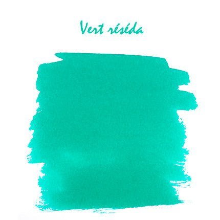 Flacon d'encre JACQUES HERBIN - Encre d'écriture - Vert Réséda (30ml) - 30 ml - 3188550130389