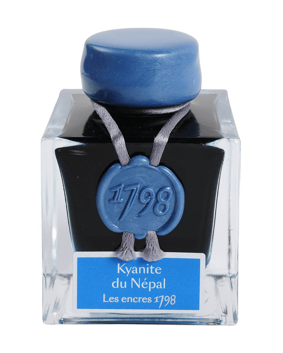 Flacon d'encre JACQUES HERBIN - Les Encres 1798 - Kyanite du Népal - 50 ml - 3188555155134