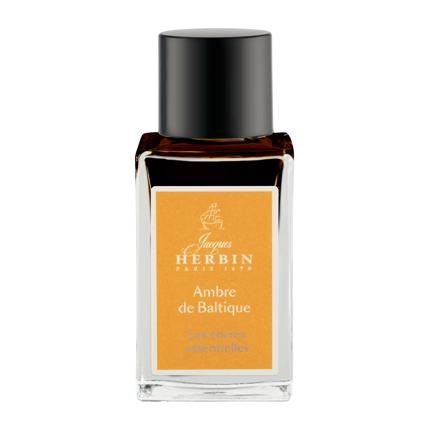 Flacon d'encre JACQUES HERBIN - Les Encres Essentielles - Ambre de Baltique (15ml) - 3188555171417