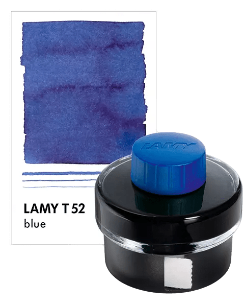 Flacon d'encre LAMY T52 - Bleu Effaçable (50ml) - 4014519089339