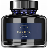 Flacon d'encre PARKER Quink - Bleu-noir (50ml)