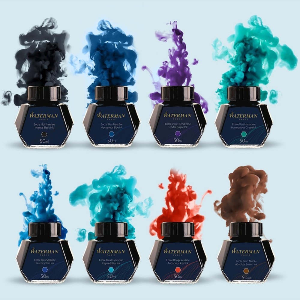 Flacon d'encre WATERMAN - Vert Harmonie - 50 ml - 3034325106595