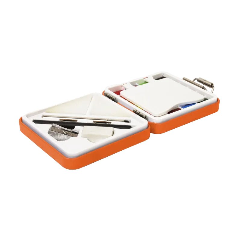 Kit d'aquarelle de voyage PAPIER TIGRE - Orange - 3700876815483