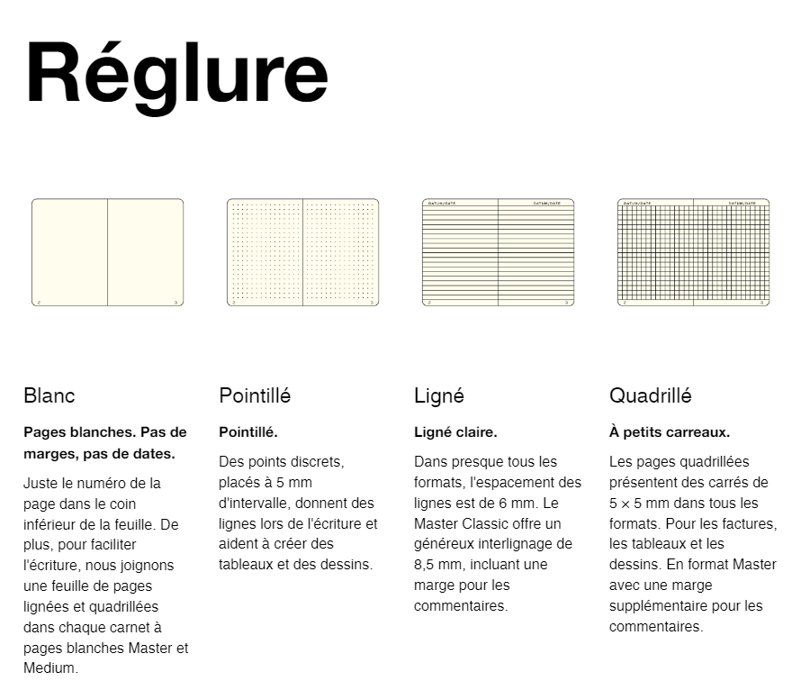 Leuchtturm1917 Carnet Classic Rigide Ligné