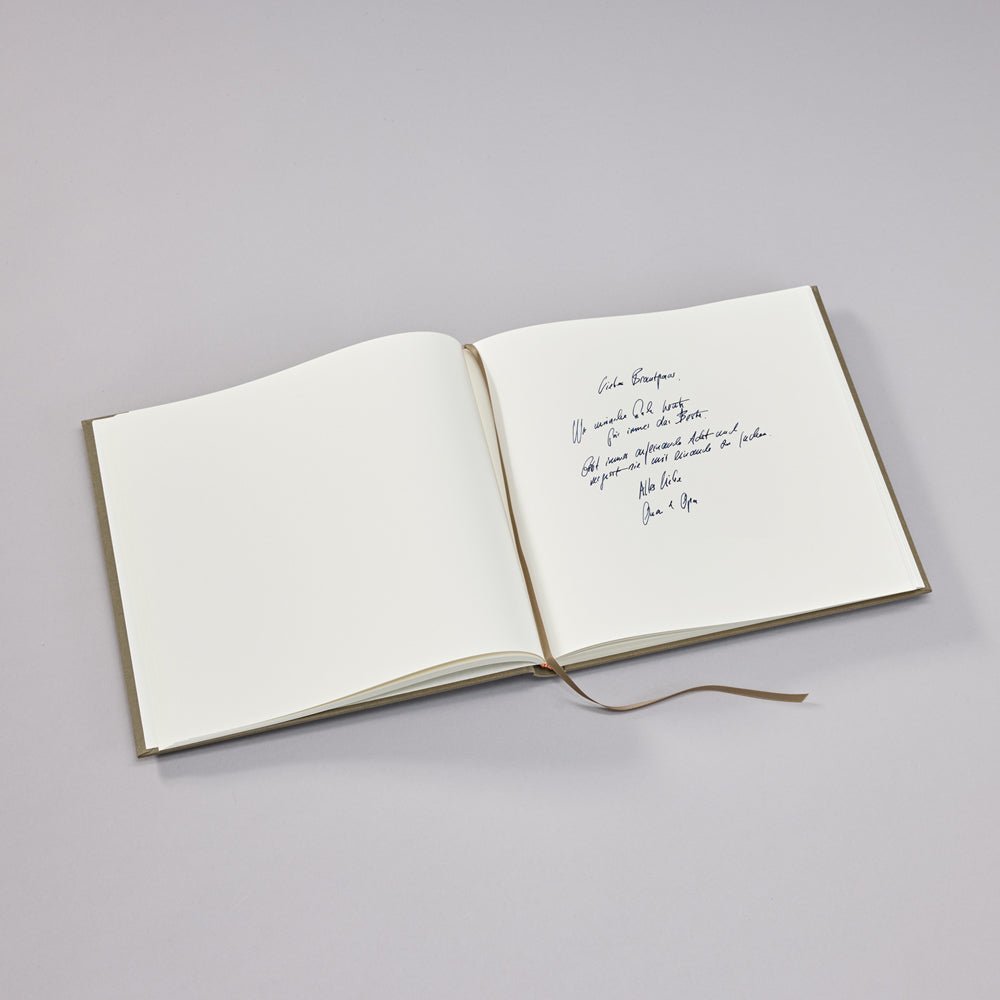 Livre d'Or SEMIKOLON - 25 x 23 cm - Hardcover - Uni - Fango - 4004117646393