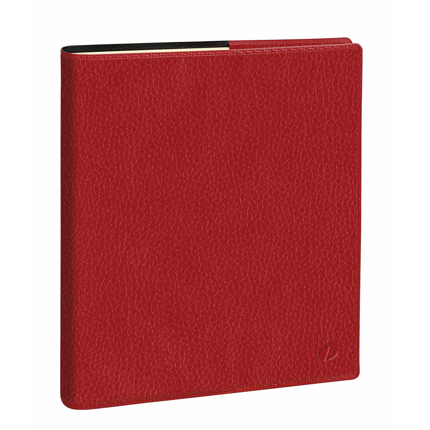 Agenda 2027 QUO VADIS Exécutif Prestige - 16 x 16 cm - 1 semaine sur 2 pages - Orientation verticale - Marlow bordeaux