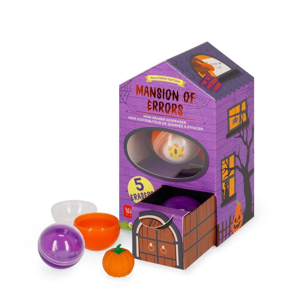 Mini distributeur de gommes LEGAMI - Halloween Edition - Mansion of Errors - 8052694142490