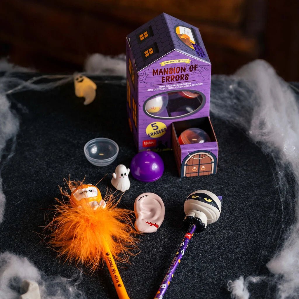 Mini distributeur de gommes LEGAMI - Halloween Edition - Mansion of Errors - 8052694142490