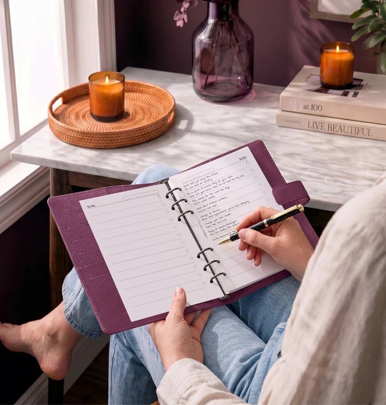 Organiseur FILOFAX Camden - A5 - Plum - 5059145642298
