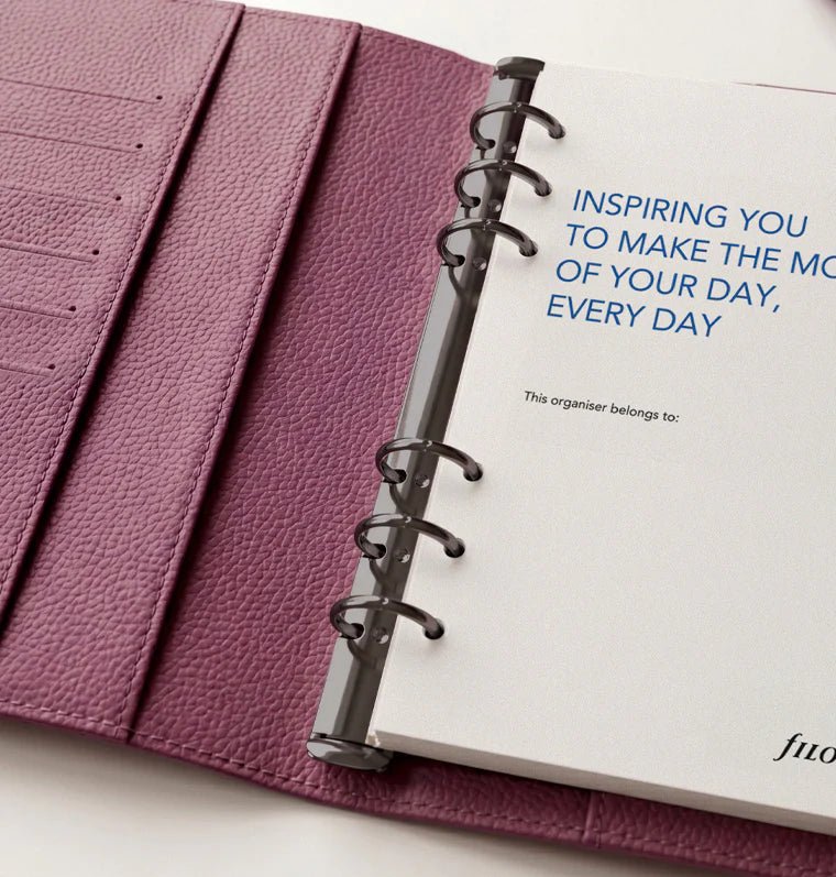 Organiseur FILOFAX Camden - A5 - Plum - 5059145642298