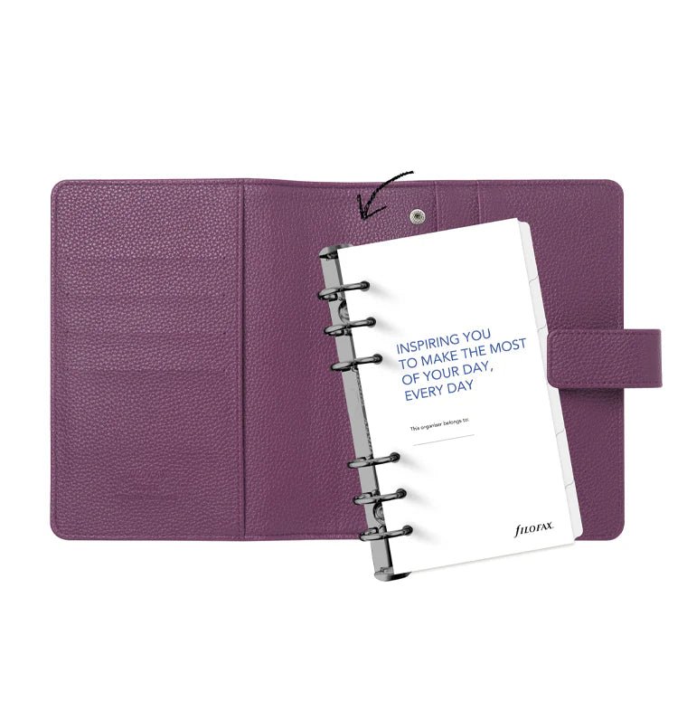 Organiseur FILOFAX Camden - Personal - Plum - 5059145642328