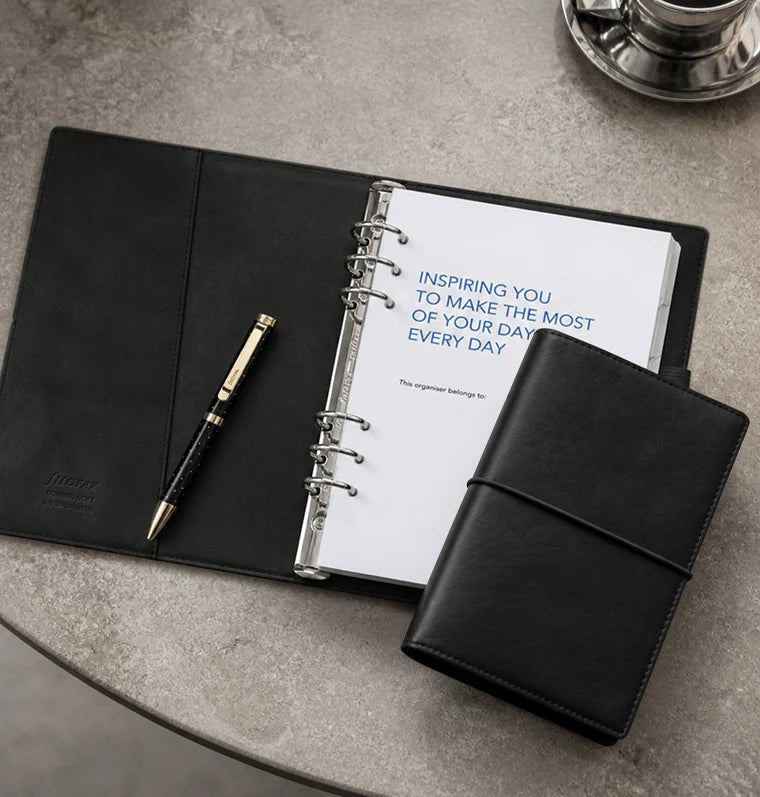 Organiseur FILOFAX Domino Soft - A5 - Black - 5059145642410