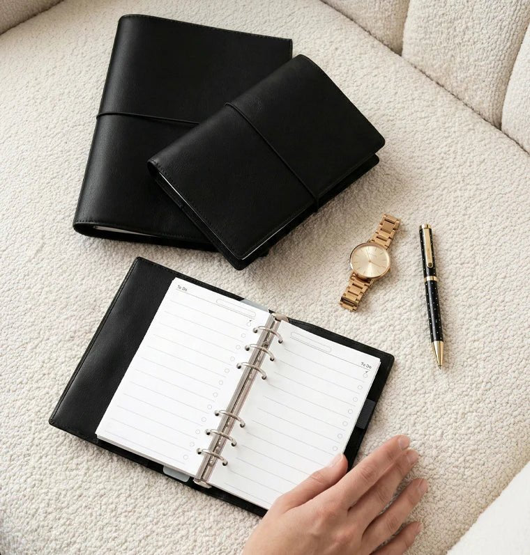 Organiseur FILOFAX Domino Soft - A5 - Black - 5059145642410