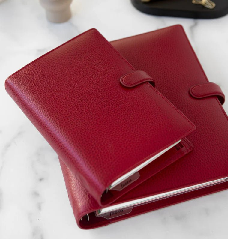 Organiseur FILOFAX Finsbury - Personal - Scarlet - 