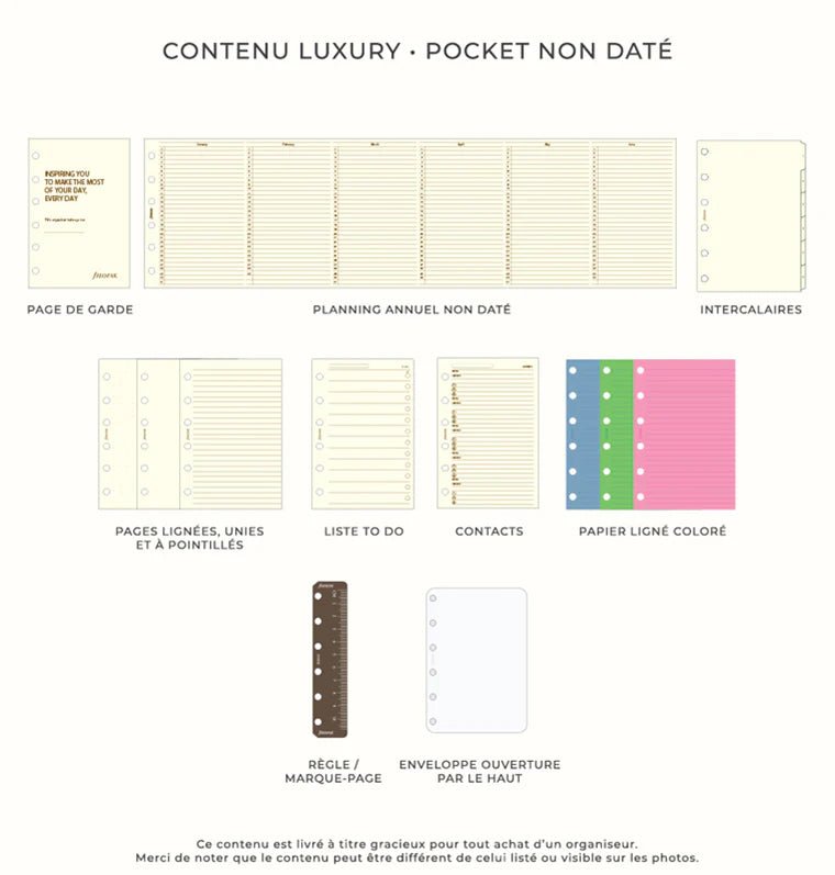 Organiseur FILOFAX Malden - Pocket - Ochre - 5015142202439