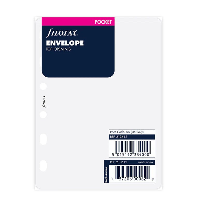 Pochette transparente FILOFAX - Pocket - Pocket - 5015142334000