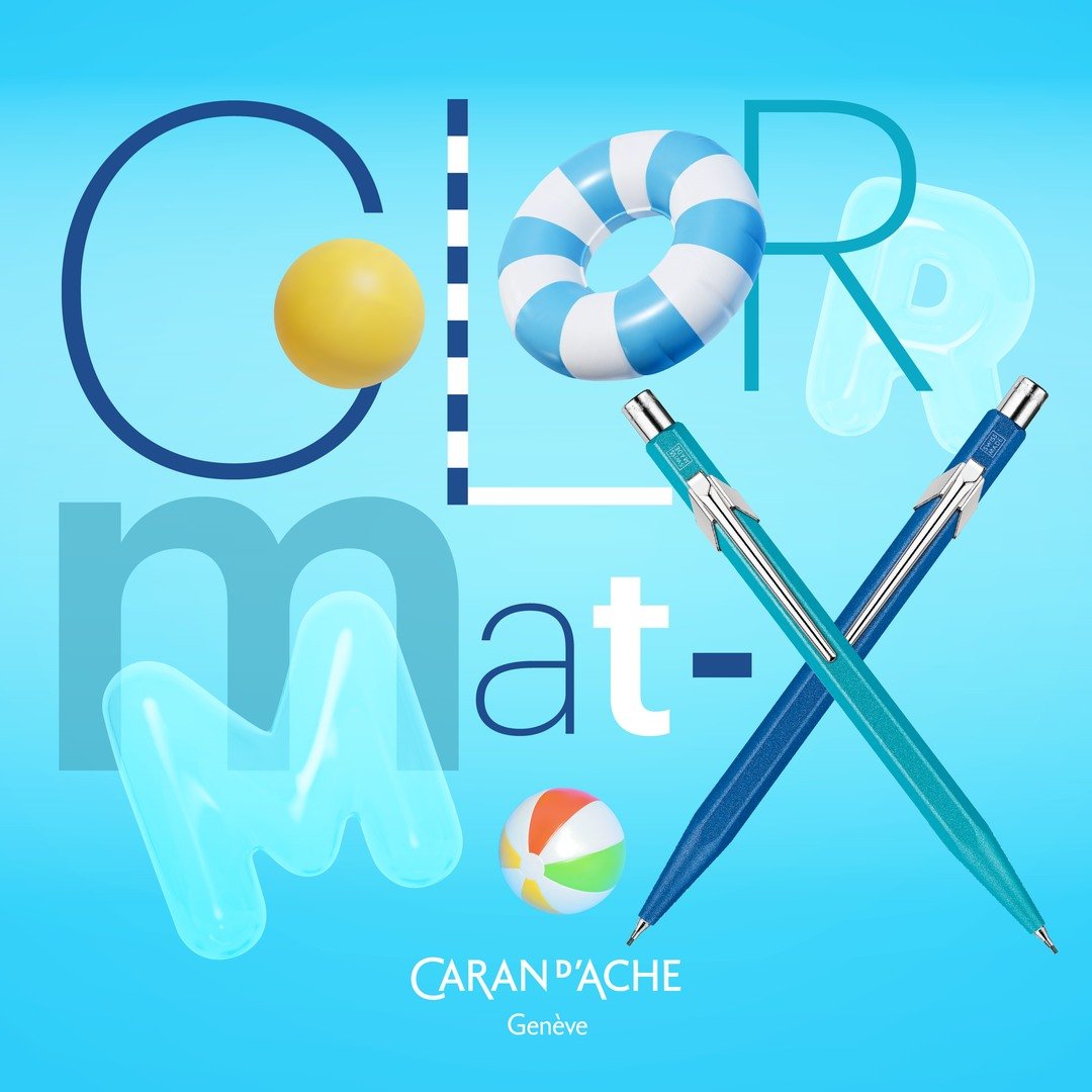 Porte - mine CARAN D'ACHE 849 Colormat - X - Vert - 0.7 - 7630002359627