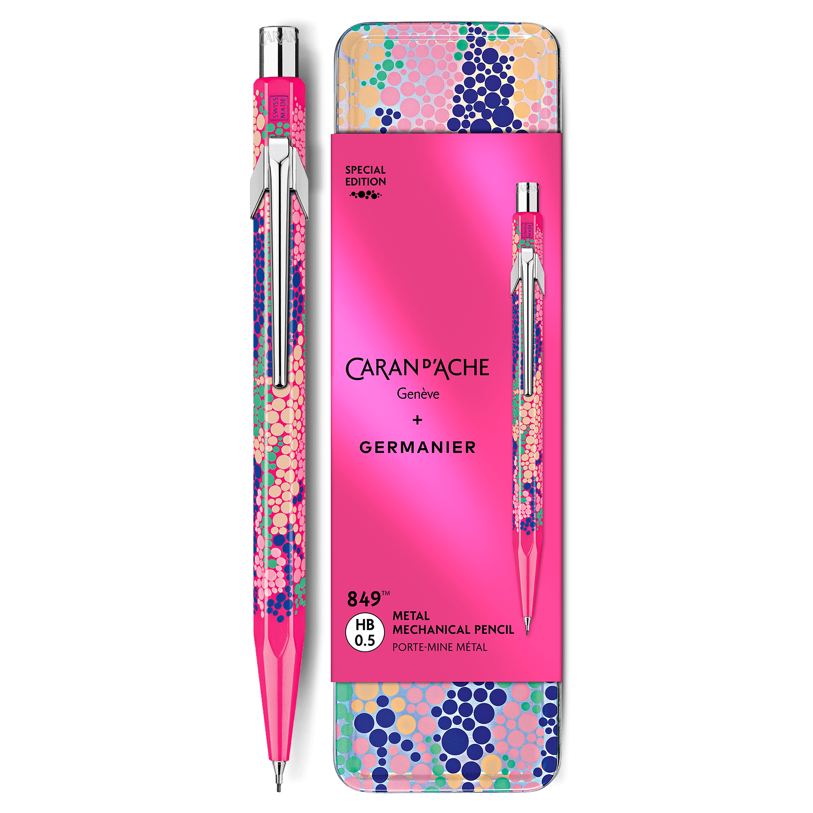 Porte - mine CARAN D'ACHE 849 Germanier Édition Spéciale - Rose - 