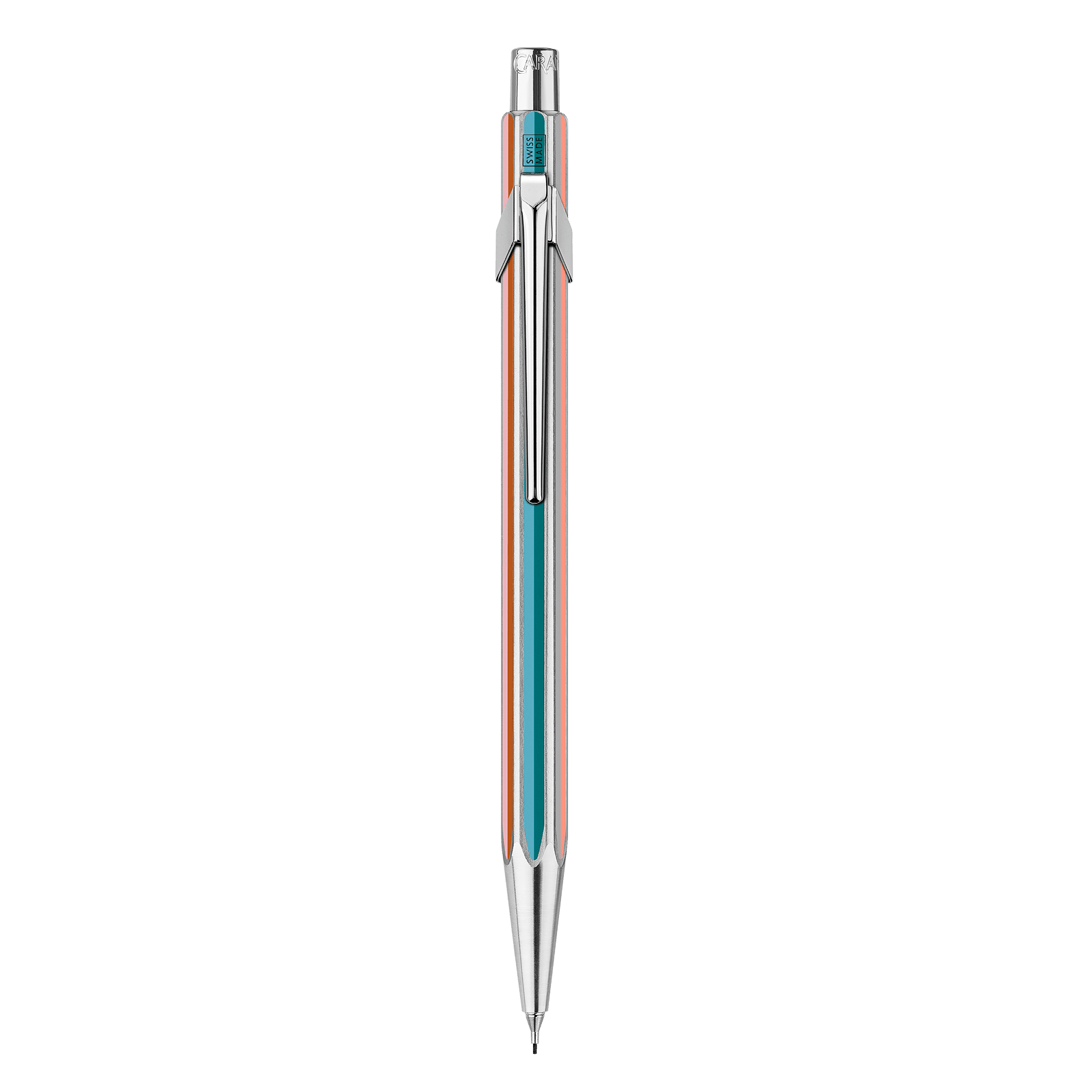 Porte - mine CARAN D'ACHE 849 Paul Smith Édition 5 - Gris Argenté - 7630002364409
