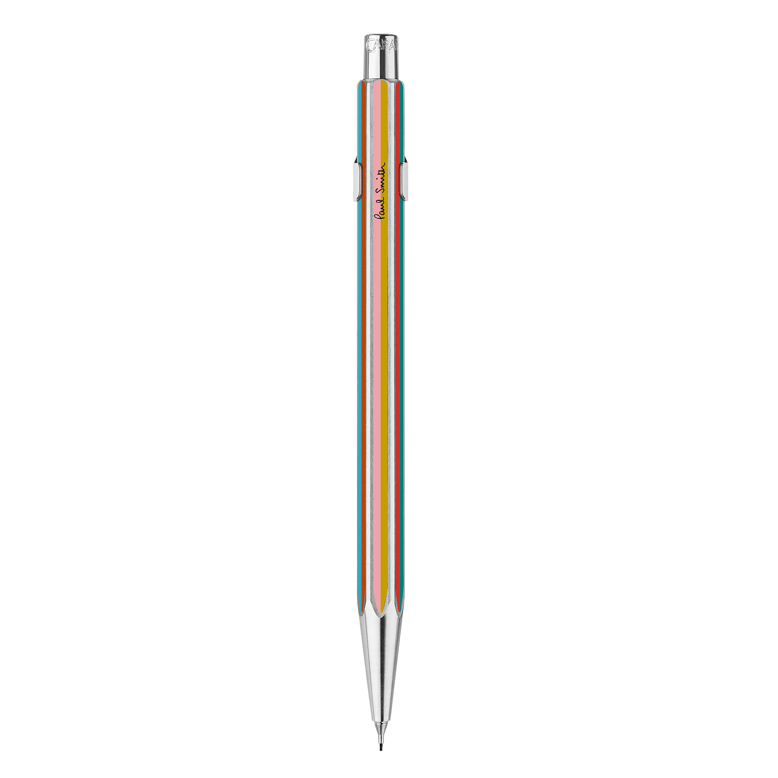 Porte - mine CARAN D'ACHE 849 Paul Smith Édition 5 - Gris Argenté - 7630002364409