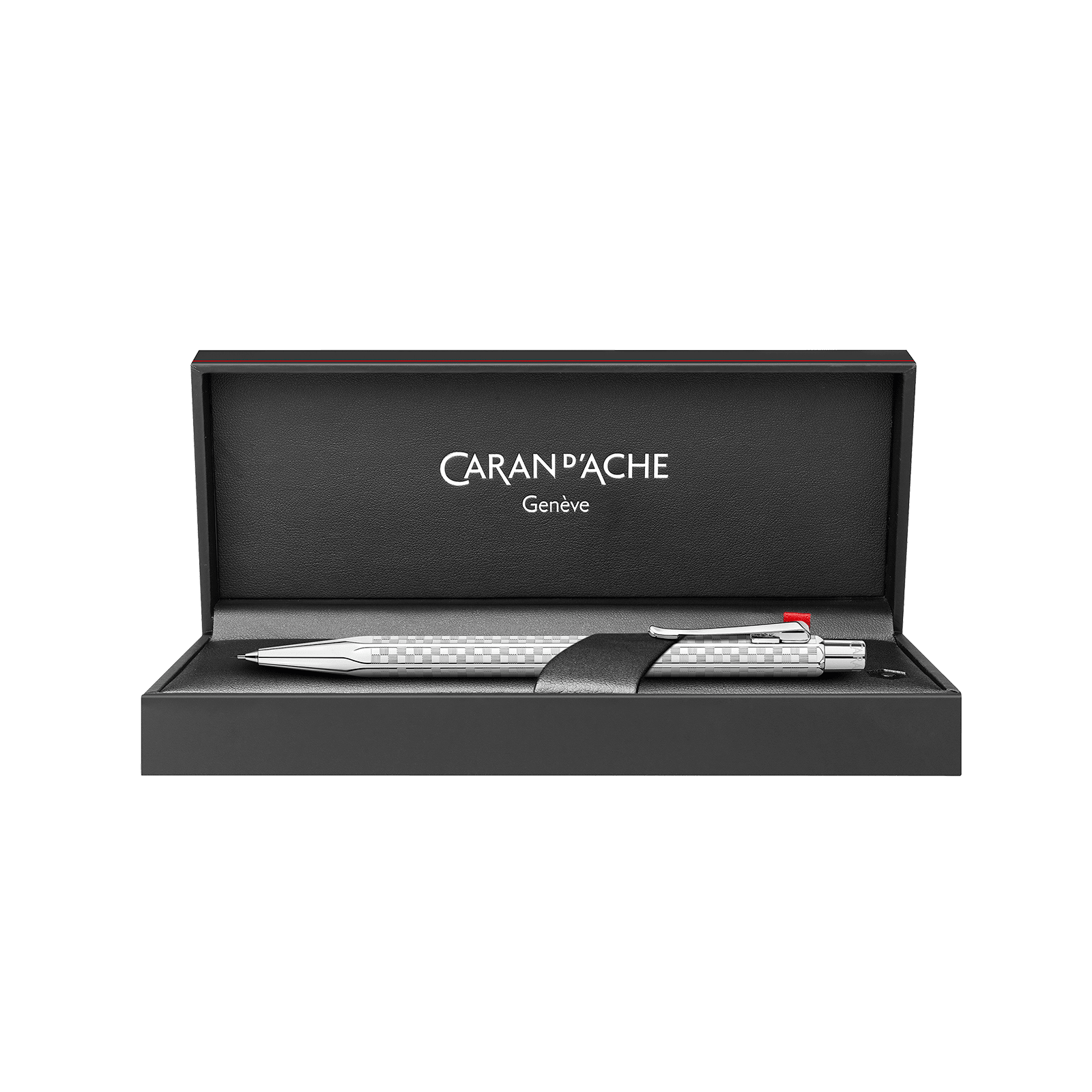 Porte - mine CARAN D'ACHE Ecridor Damier Édition Spéciale - Gris Argenté - 0.7 - 7630002365086