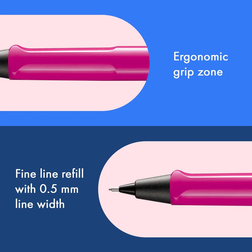 Porte - mine LAMY safari - Pink - 0.5 - 4014519052654