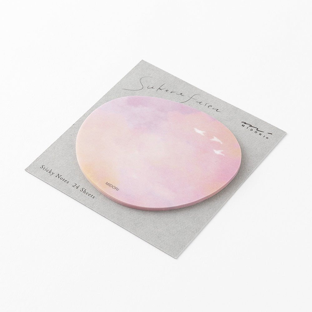 Post - it MIDORI Sukeru Fusen - Coucher de soleil - 4902805191012