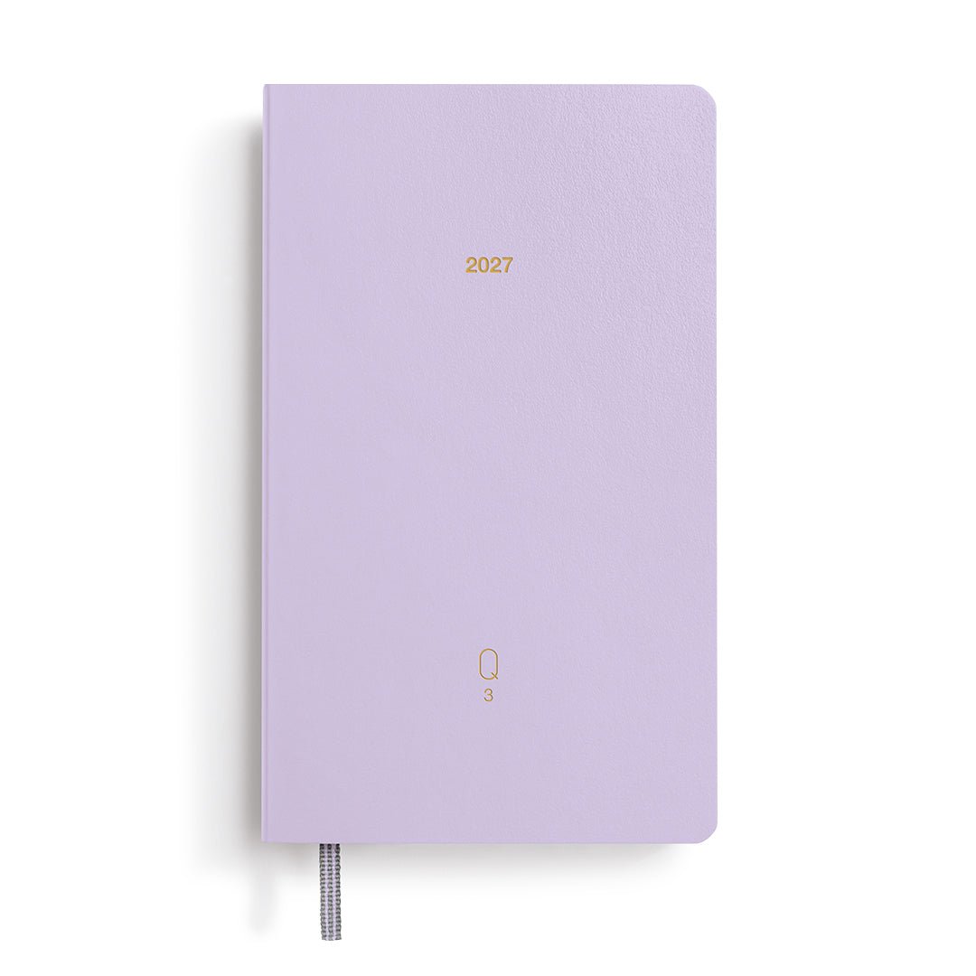 Quarterly Agenda Journalier 2027 LEUCHTTURM1917, Anglais - A6 - Softcover - Shades of Rose - 4070292003597