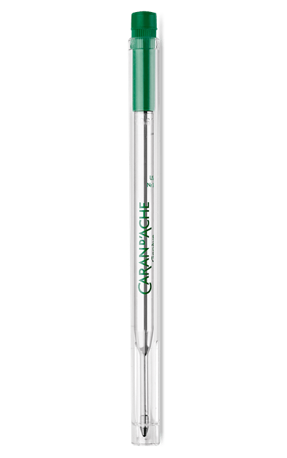 Recharge bille Goliath CARAN D'ACHE - Medium (M) - Vert - 