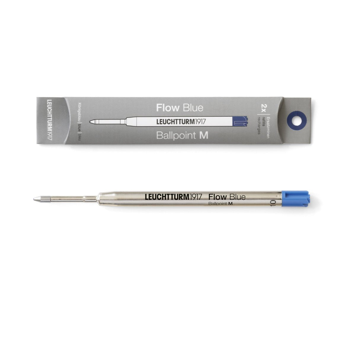 Recharge bille LEUCHTTURM1917 Drehgriffel Nr. 1 - Medium (M) - Bleu - 4004117595479
