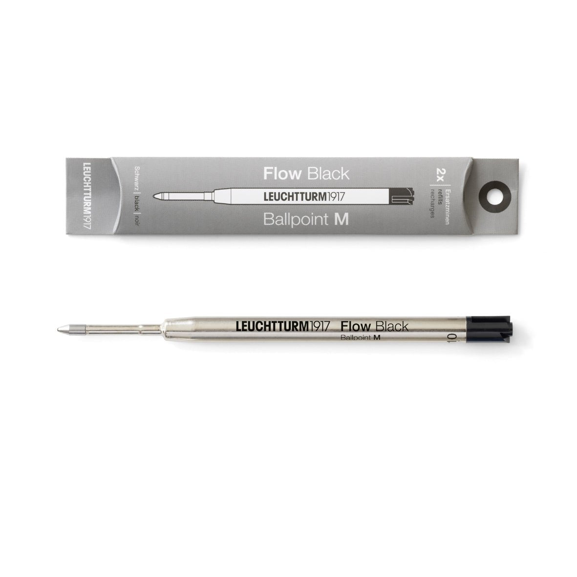Recharge bille LEUCHTTURM1917 Drehgriffel Nr. 1 - Medium (M) - Noir - 4004117595462