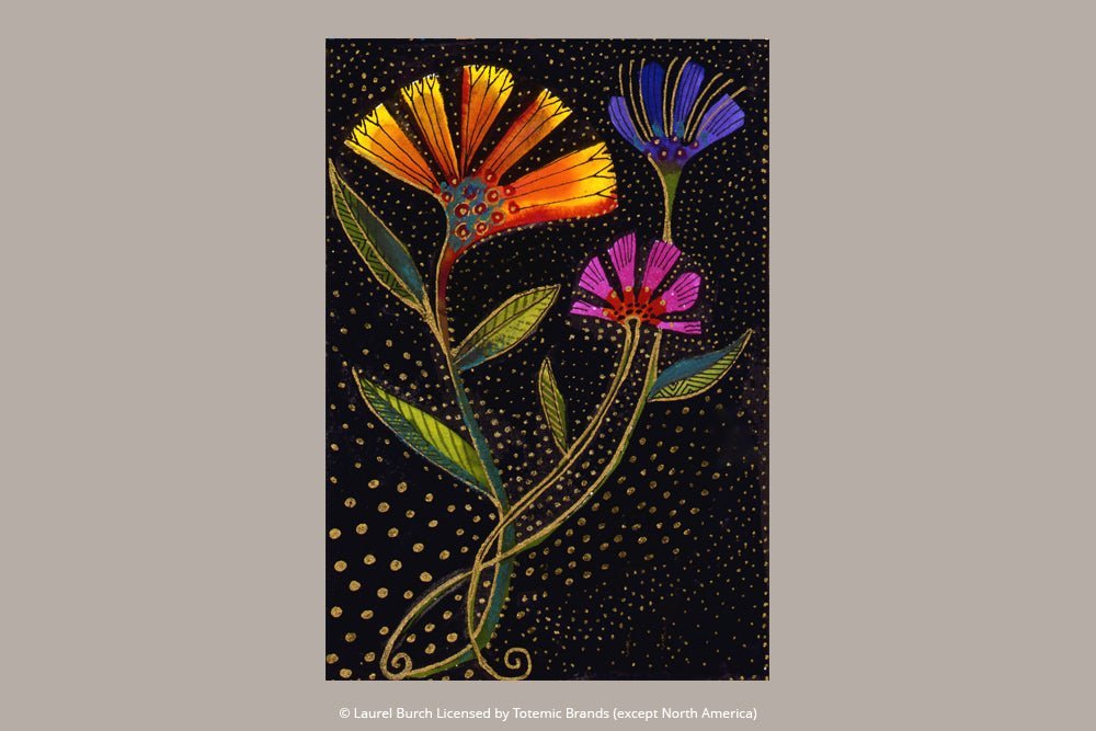 Répertoire PAPERBLANKS Fleurs Sauvages - Midi - Illustré - 9781439798126