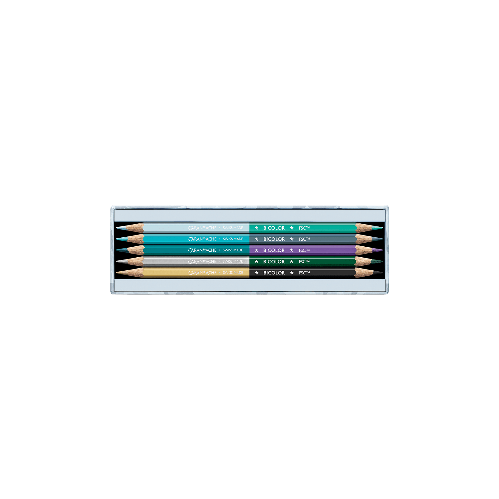 Set couleur ALPINE FROST Édition Spéciale - CARAN D'ACHE - 7630002360906