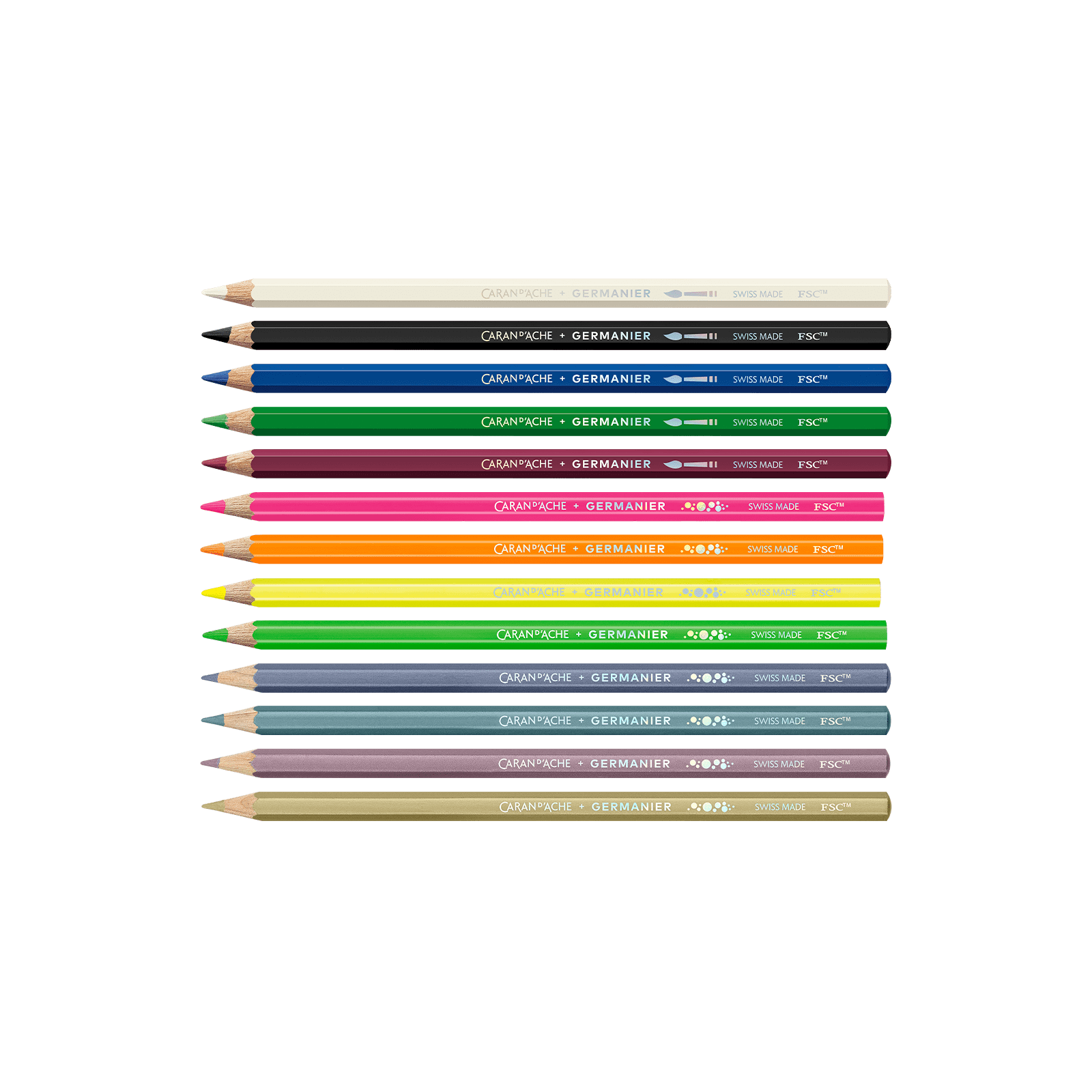 Set couleur GERMANIER Édition Spéciale - CARAN D'ACHE - 