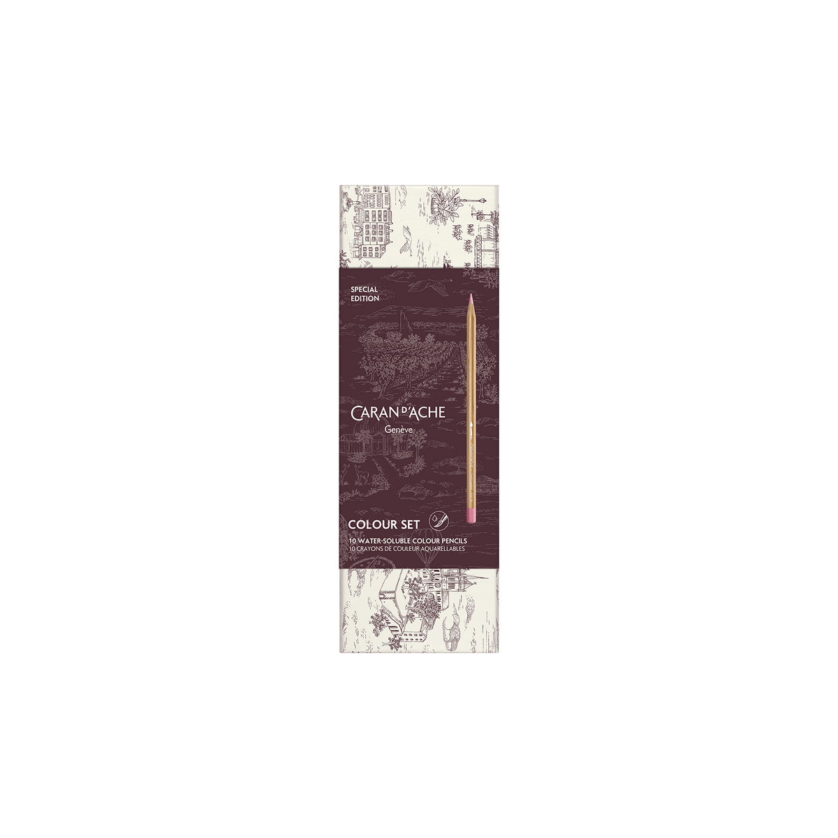 Set couleur Toile de Jouy Geneva Edition - CARAN D'ACHE - 7630002365642