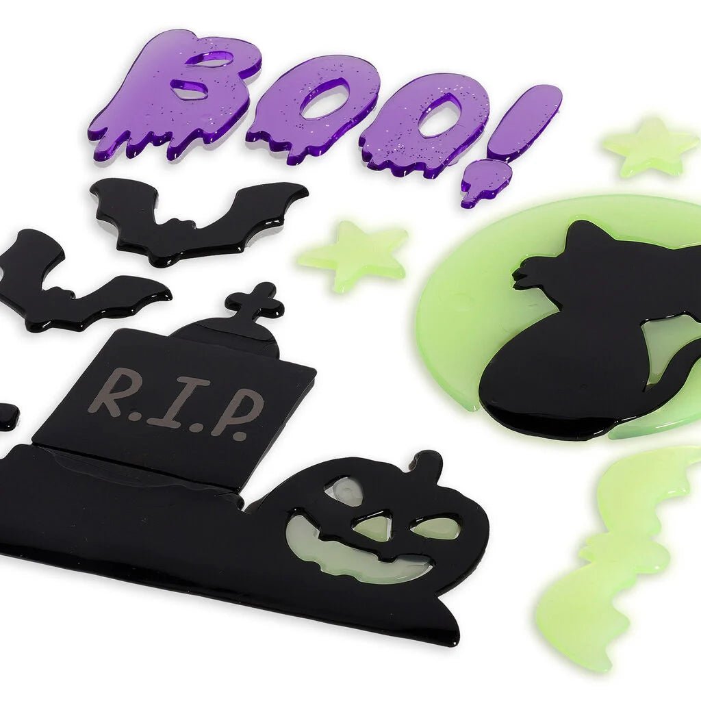 Set de 13 autocollants en gel pour fenêtre LEGAMI - Halloween Edition - Windo-Glow - 8052694147631