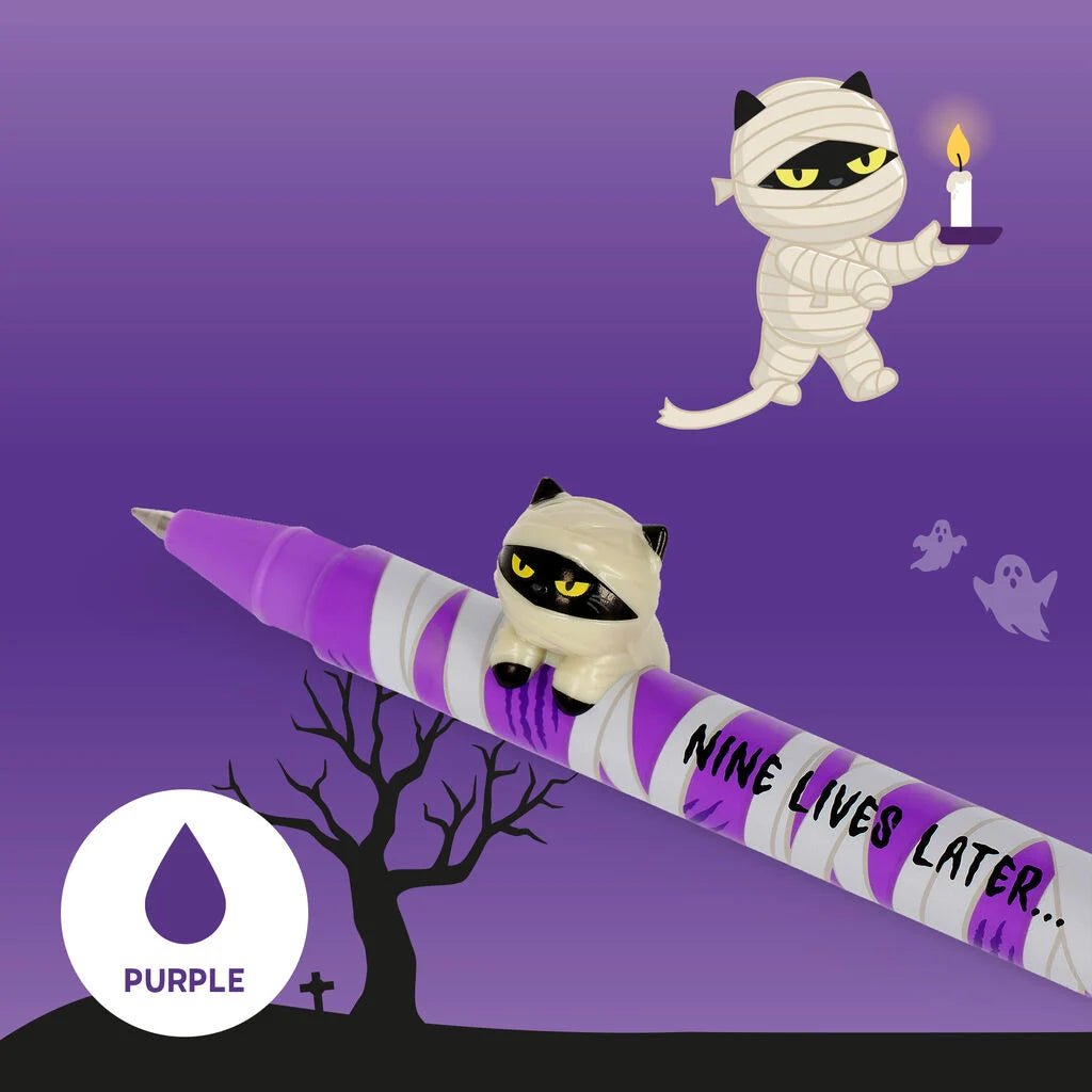 Set de 2 stylos LEGAMI à encre gel Lovely Friends - Halloween Edition - Spooky Party - 8052694141554