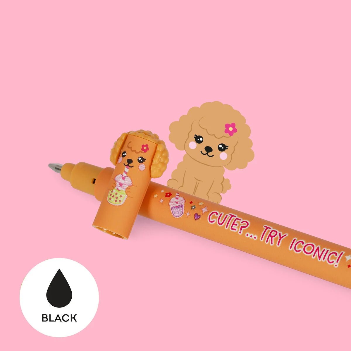Set de 3 stylos LEGAMI à encre gel effaçable - Fur - ever Friends - 8052694123932