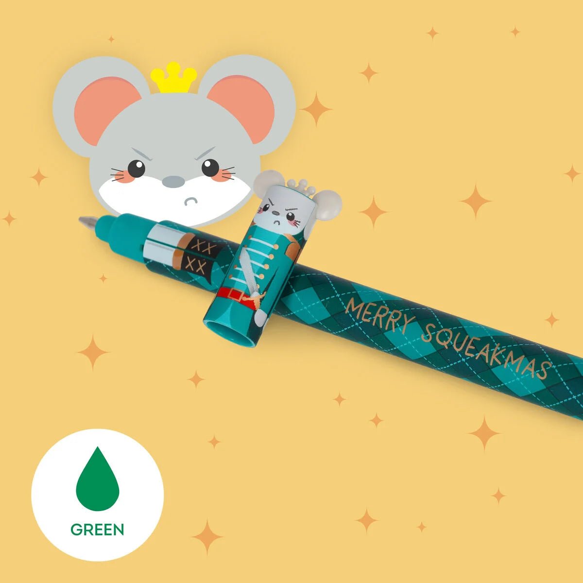 Set de 3 stylos LEGAMI à encre gel effaçable - The Nutcracker - 8052694038113