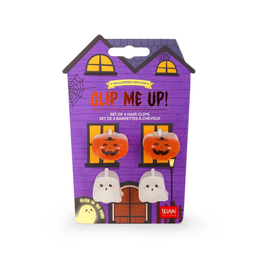 Set de 4 mini barrettes à cheveux LEGAMI - Halloween Edition - Clip Me Up! - 8052694143312