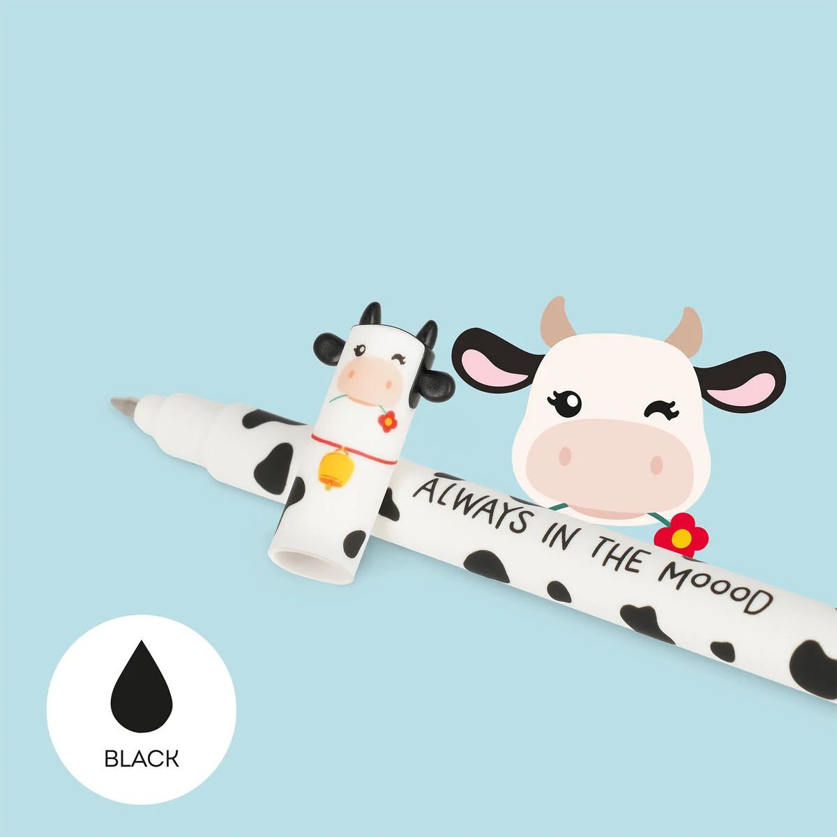 Set de 4 stylos LEGAMI à encre gel effaçable - Farm Sweet Farm - 