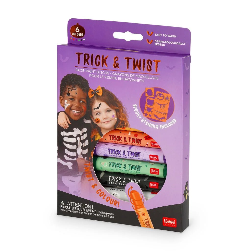 Set de 6 crayons de maquillage LEGAMI - Halloween Edition - Trick & Twist - 8052694143183